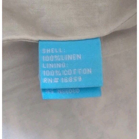 McLaughlin Sz 4 Edie Halter Mini Dress Linen Lined Pockets Sleeveless 60s Mod - Picture 10 of 12